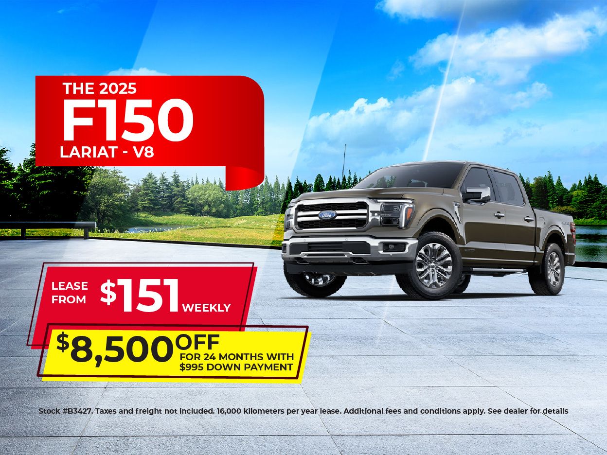 2025 Ford F-150 Lariat July Offer