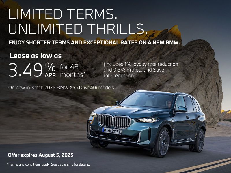 Limited Terms. Unlimited Thrills. | 2025 BMW X5