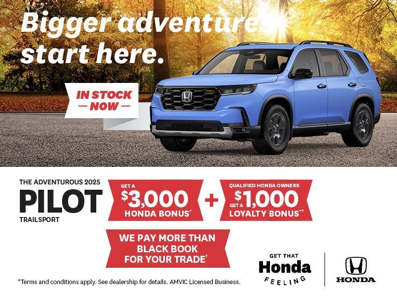 2025 Honda Pilot Trailsport