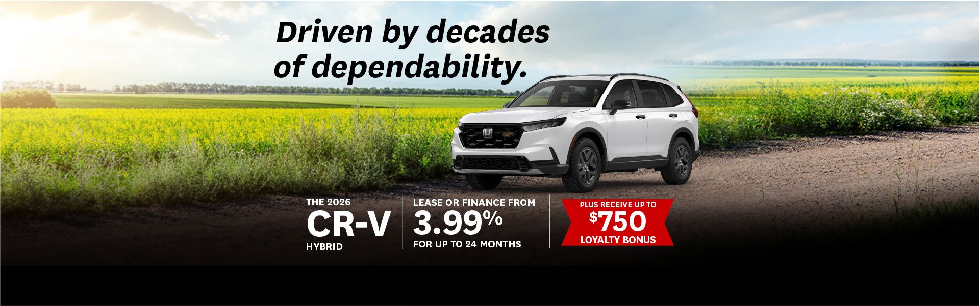 AUG OFFER -'26 CR-V HYBRID