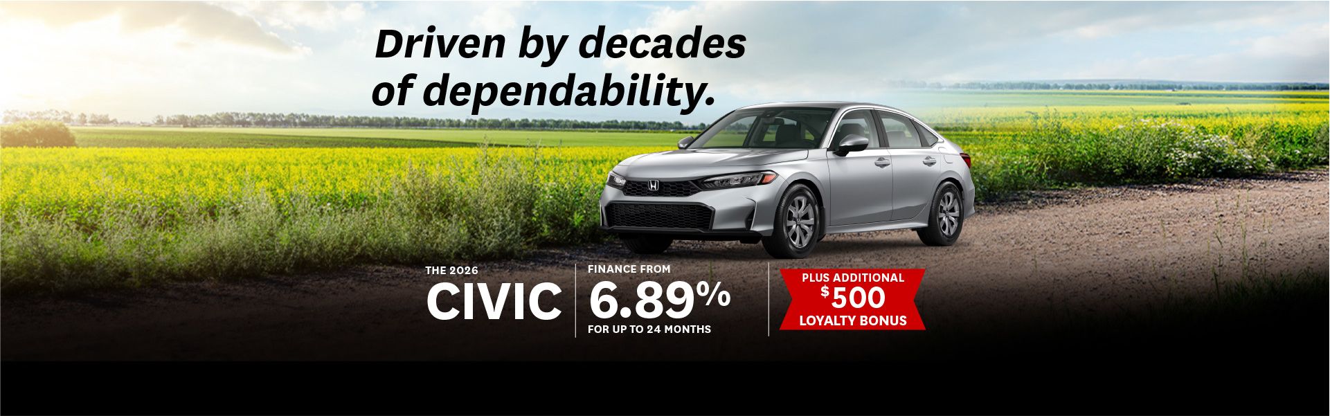 AUG OFFER- 2026 CIVIC