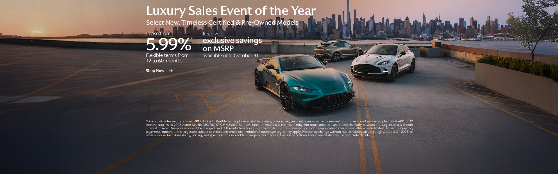 Luxury Sales Event of the Year