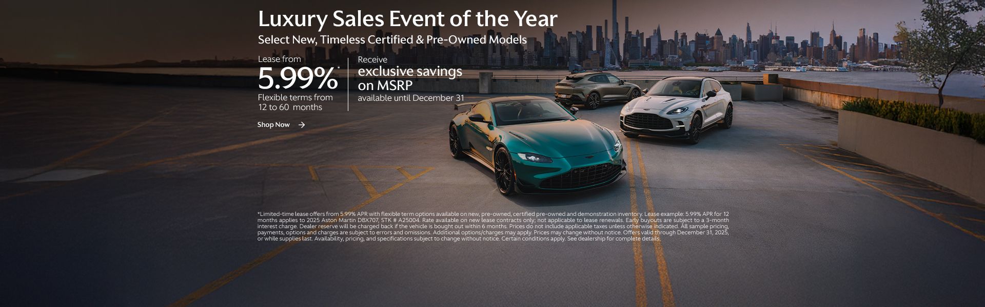 Luxury Sales Event of the Year