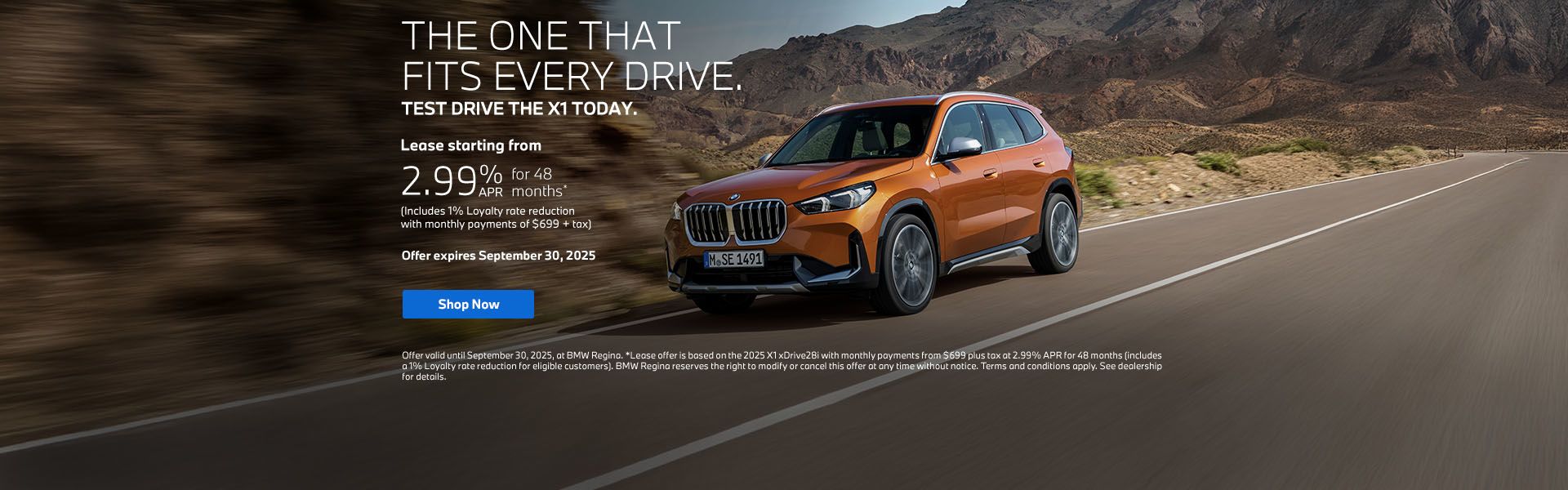 The One That Fits Every Drive - 2025 X1 xDrive28i