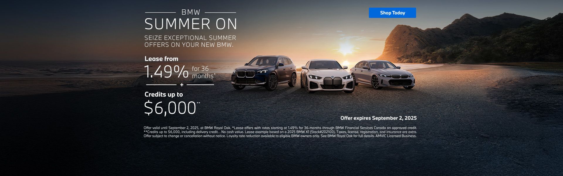 BMW Summer On | Seize Exceptional Summer Offers on Your New BMW
