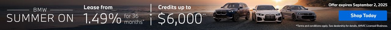 BMW Summer On | Seize Exceptional Summer Offers on Your New BMW