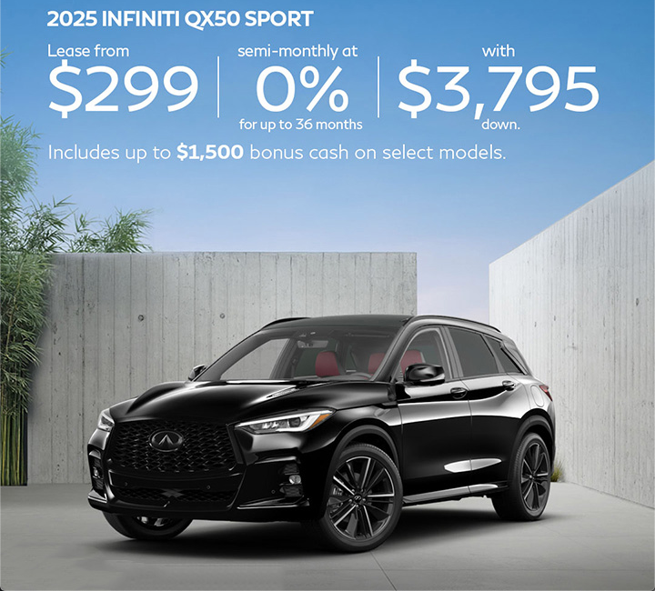 QX50 Sport - August Offer