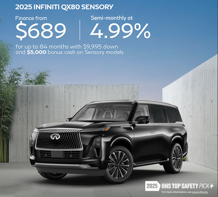 QX80 Sport - August Offer