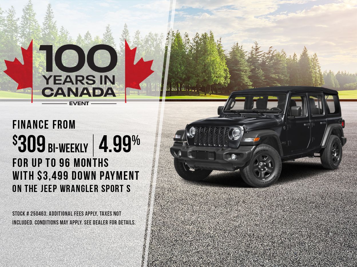 2025 Jeep Wrangler Sport!
