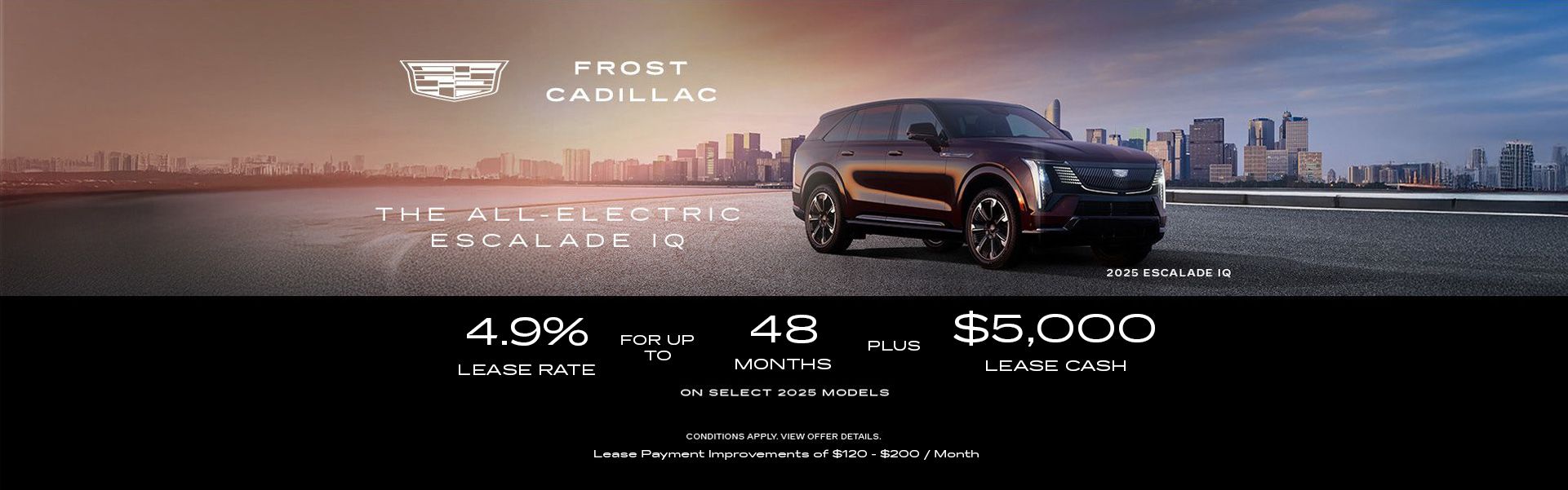 ESCALADE IQ LEASE OFFER - AUG 2025