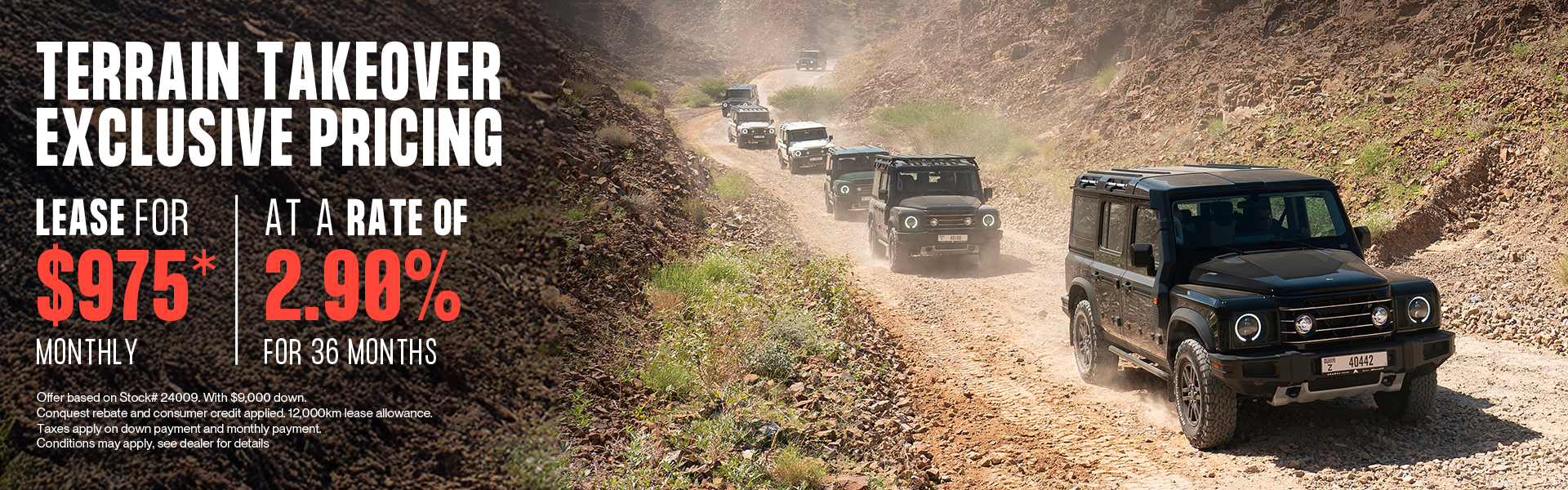 Terrain TakeOver - August