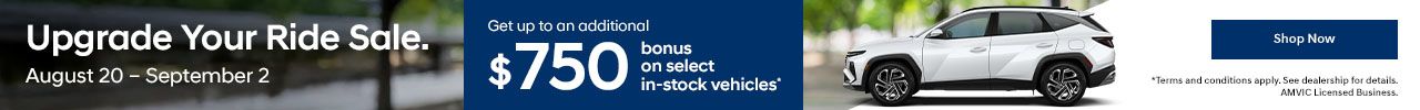 Upgrade Your Ride Sale