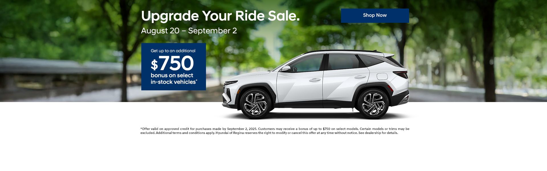 Upgrade Your Ride Sale