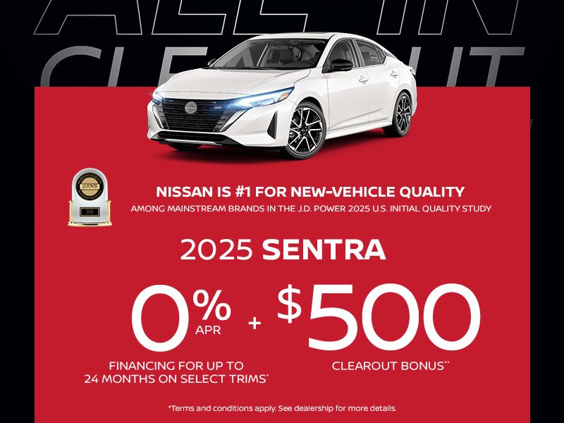 All-In Clearout | 2025 Sentra