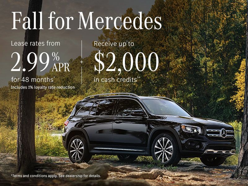 Fall for Mercedes | 2025 GLB 250