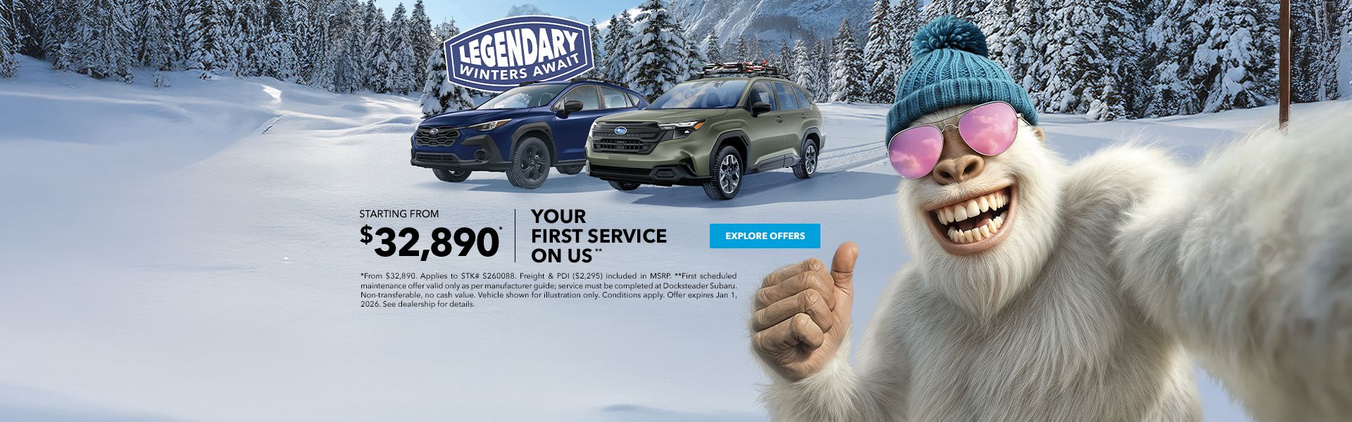 Legendary Winters Await