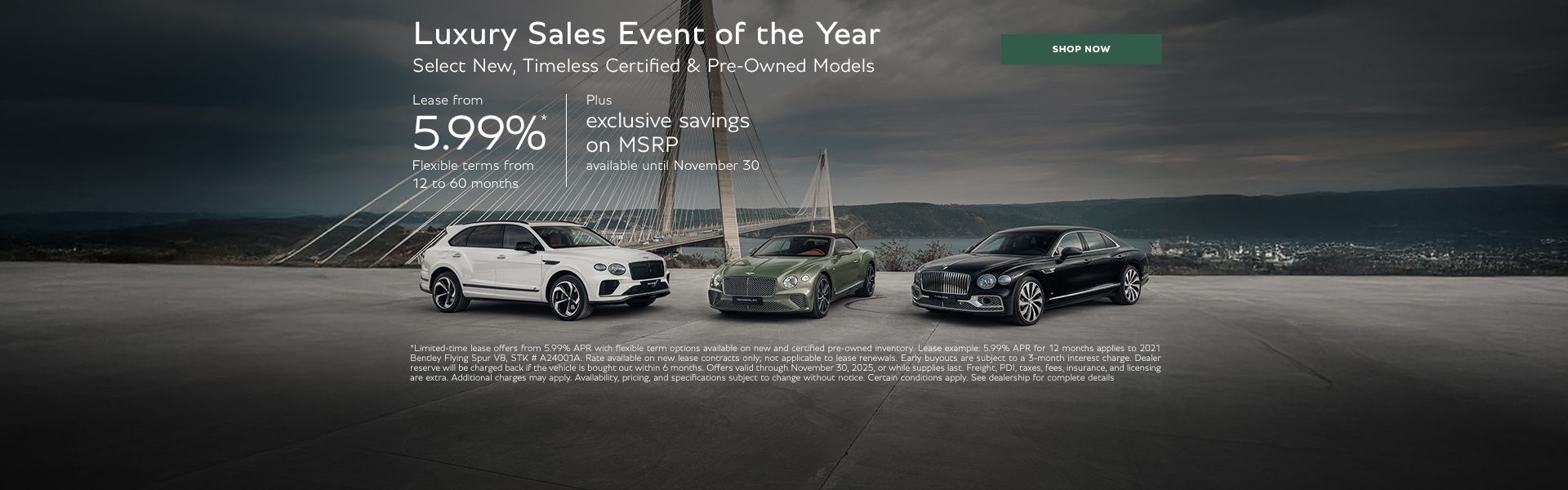 Luxury Sales Event of the Year