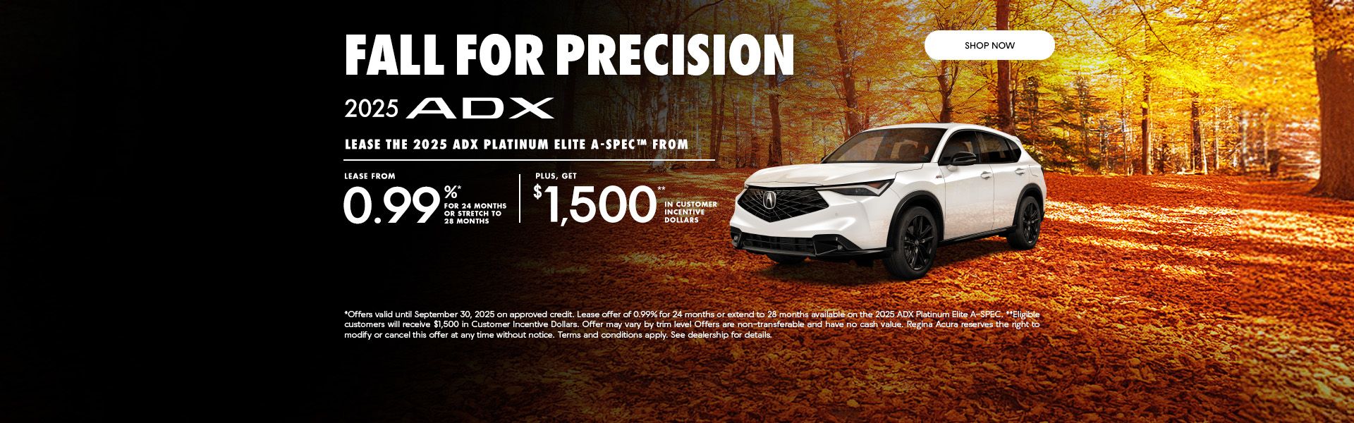 Fall for Precision | 2025 ADX