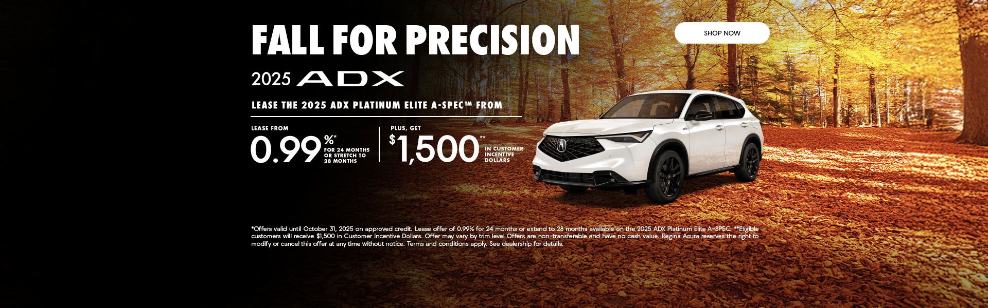 Fall for Precision | 2025 ADX