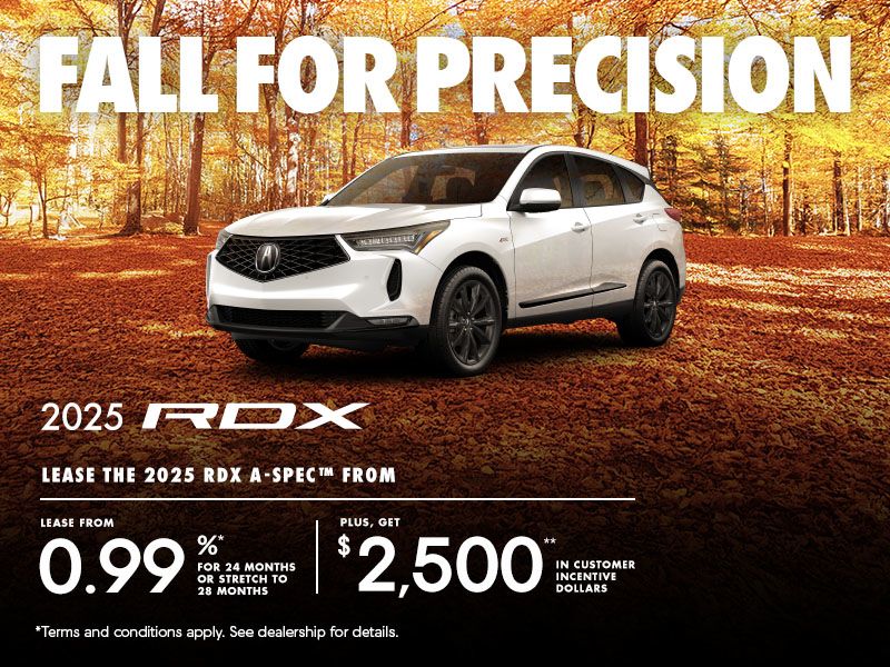Fall for Precision | 2025 RDX