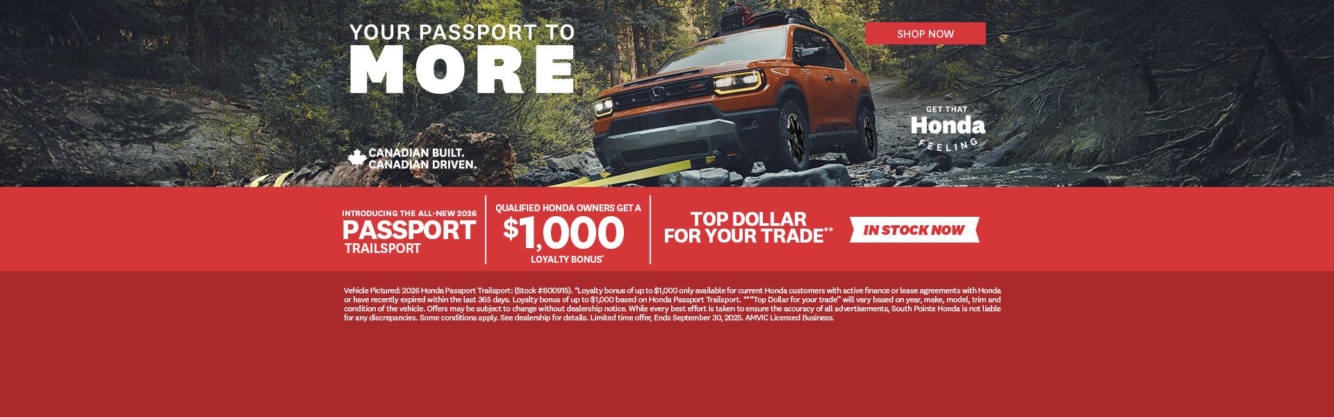 Get That Honda Feeling - 2026 Passport