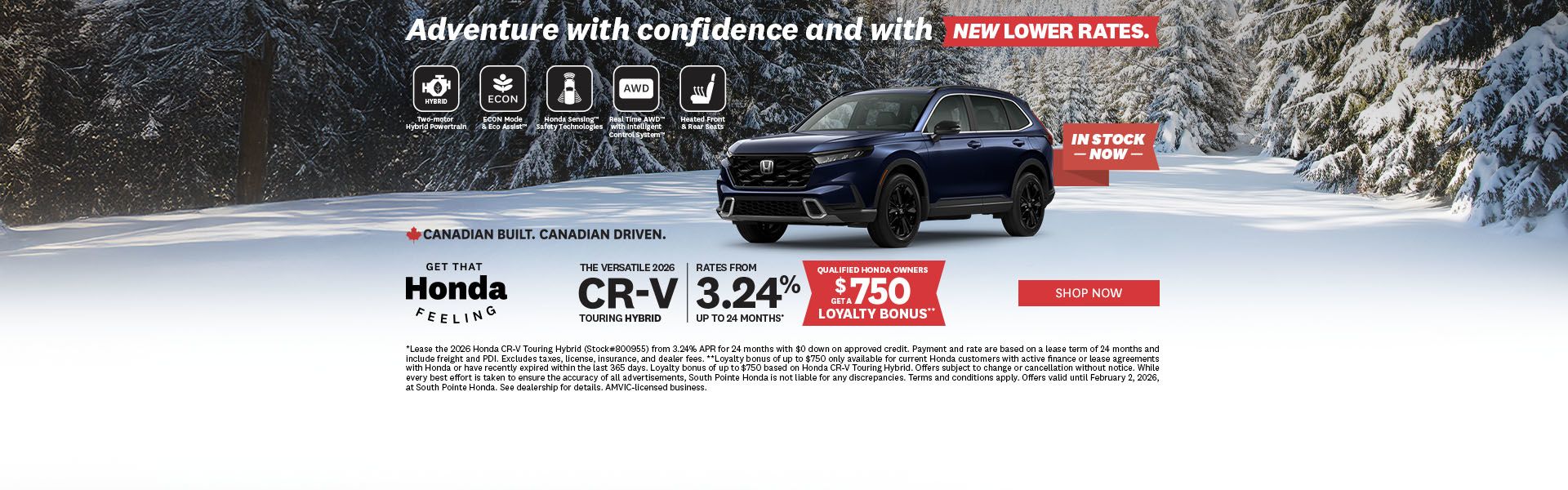 Get That Honda Feeling | 2026 CR-V Touring Hybrid