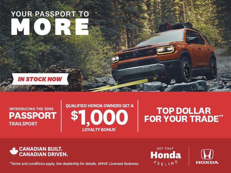 Get That Honda Feeling - 2026 Passport