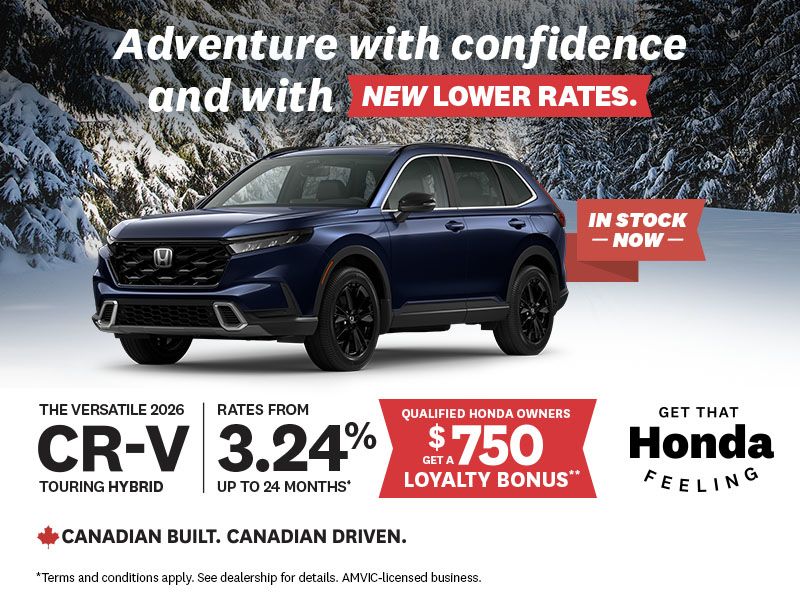 Get That Honda Feeling | 2026 CR-V Touring Hybrid