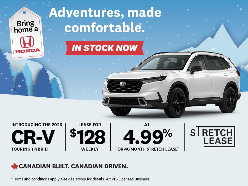 Bring Home a Honda - 2026 Honda CR-V Touring Hybrid