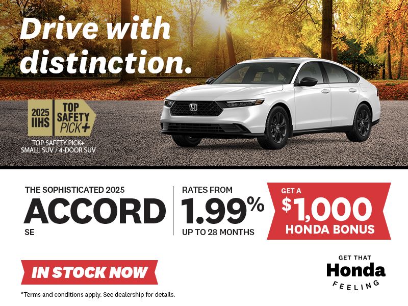 Get That Honda Feeling - 2025 Accord