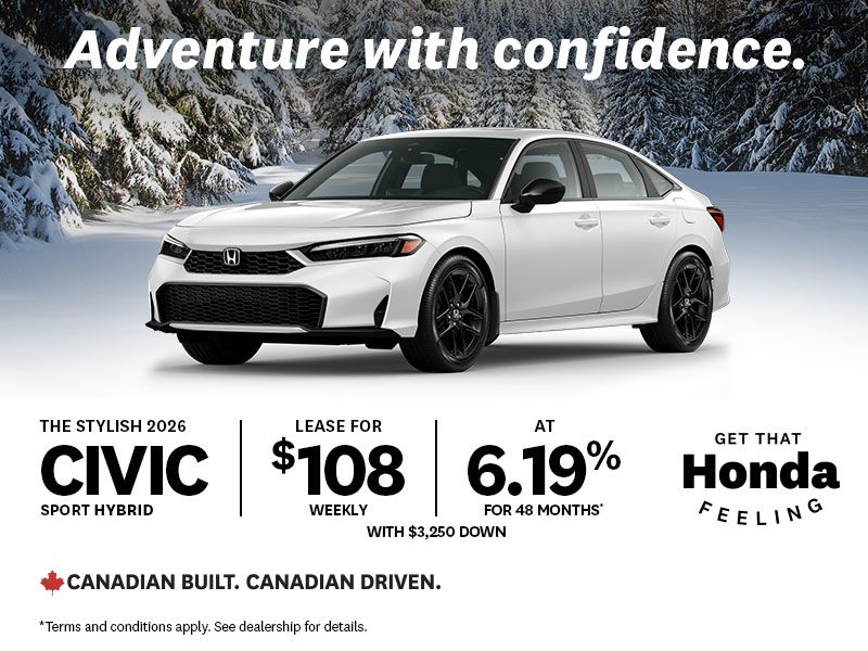 Get That Honda Feeling | 2026 Civic Sport Hybrid