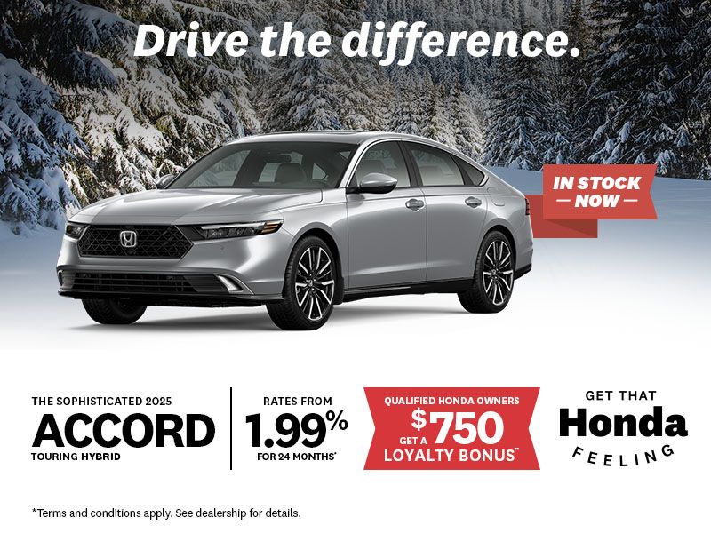 Get That Honda Feeling | 2025 Accord Touring Hybrid
