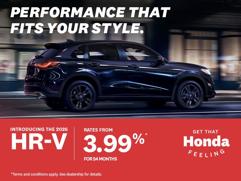 Get That Honda Feeling - 2026 HR-V