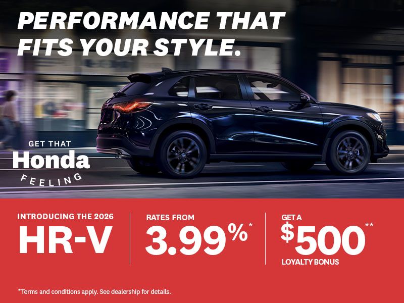 Get That Honda Feeling - 2026 HR-V