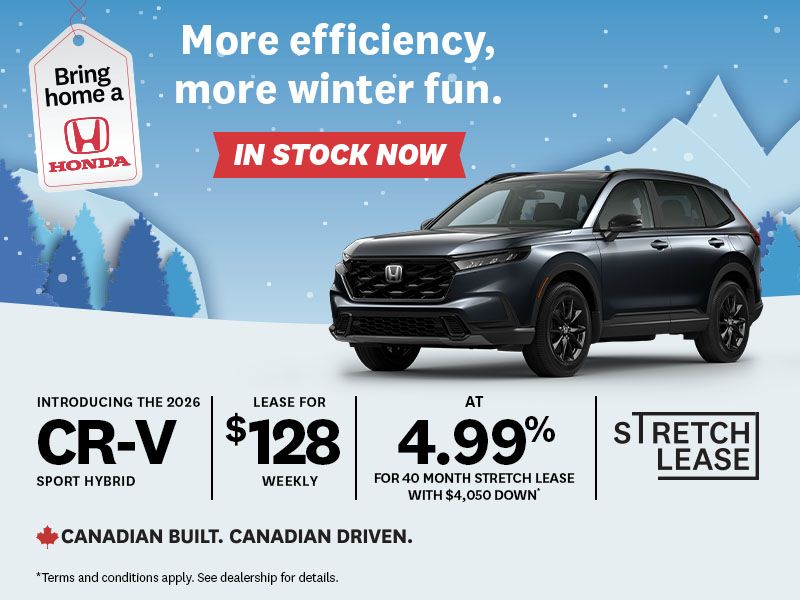 Bring Home a Honda - 2026 CR-V Sport Hybrid