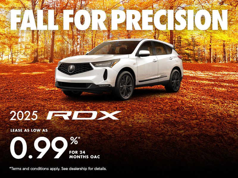 Fall for Precision - 2025 RDX