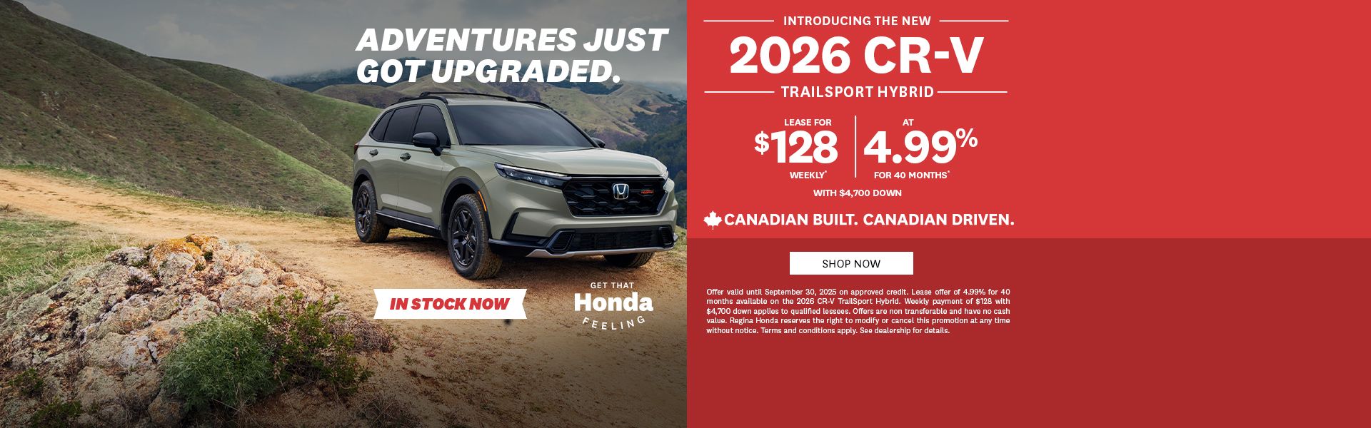 Get That Honda Feeling - 2026 CR-V Trailsport