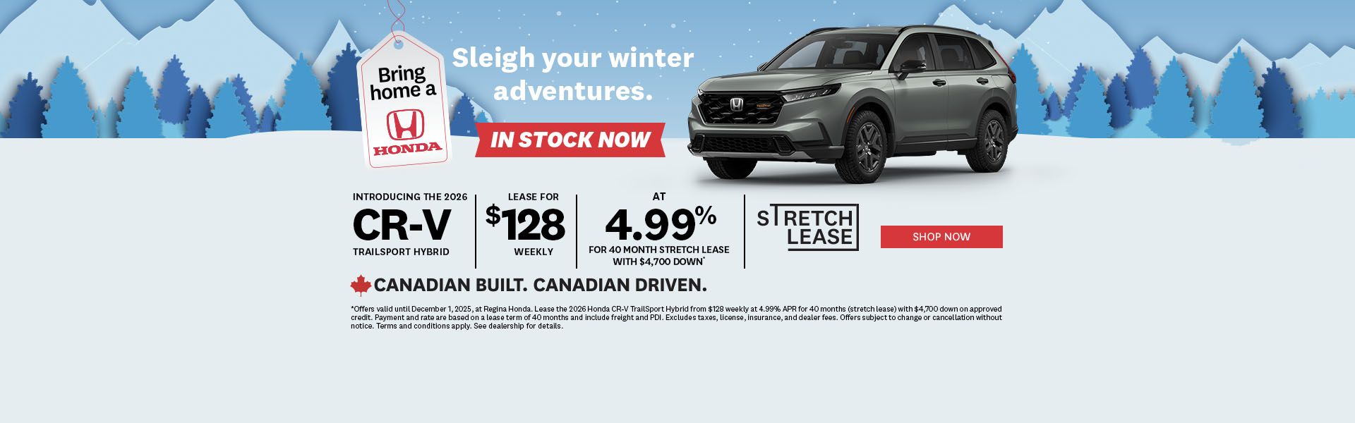 Bring Home a Honda - 2026 CR-V Trailsport Hybrid