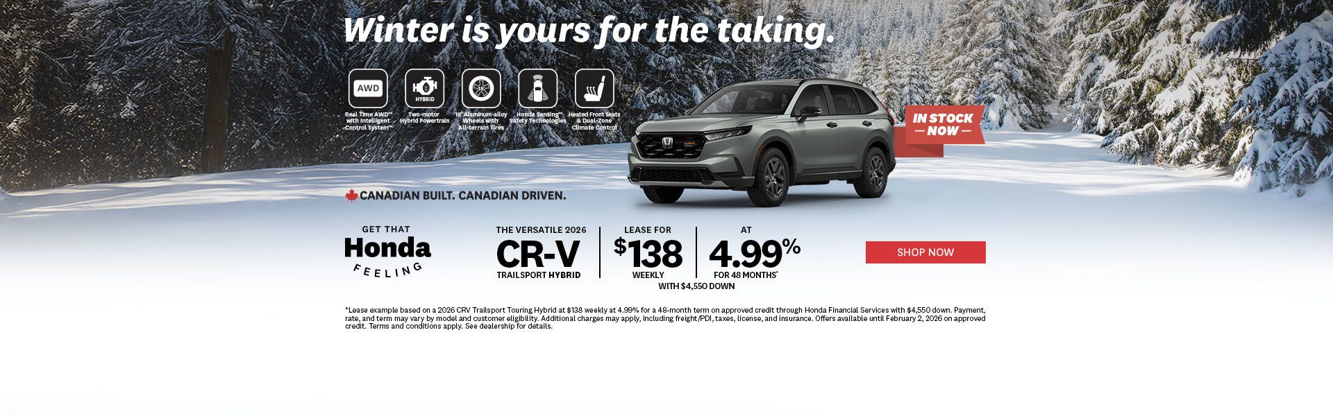 Get That Honda Feeling | 2026 CR-V Trailsport Hybrid