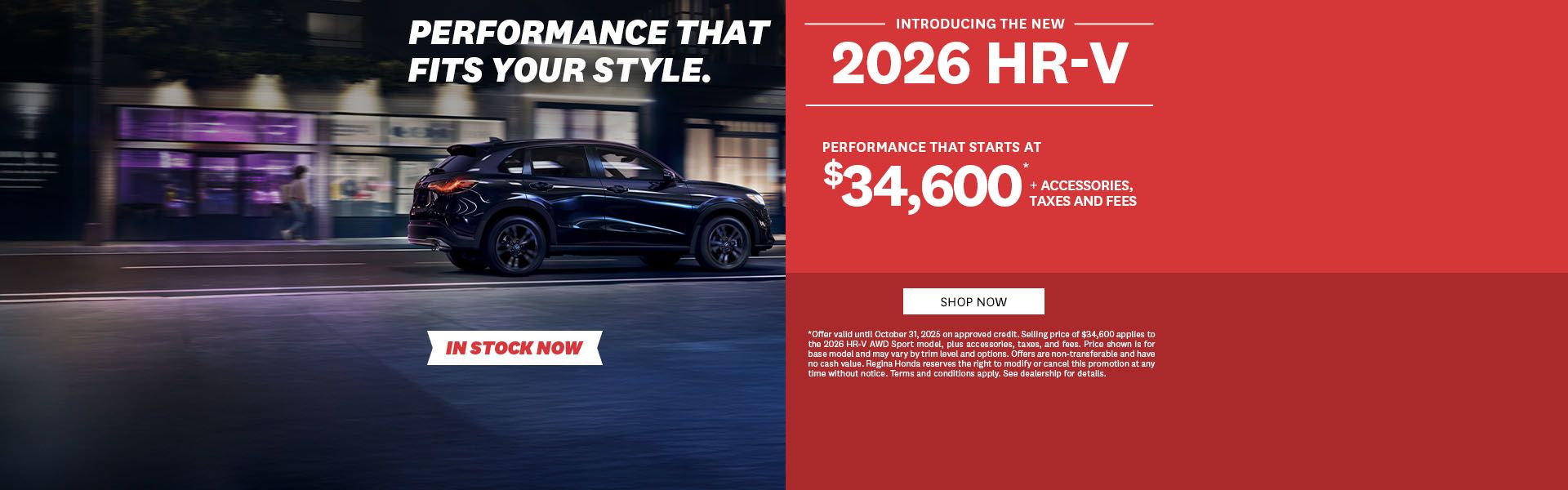 Get That Honda Feeling - 2026 HR-V