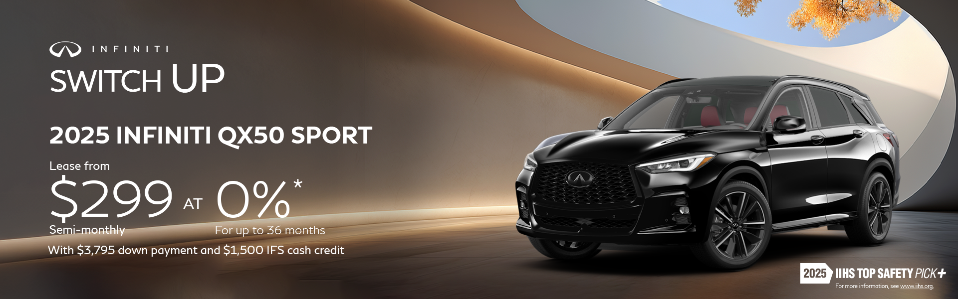 QX50 Sport - September Offer