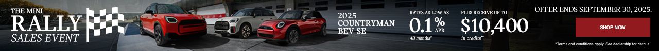 The MINI Rally Sales Event