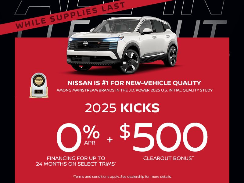 All-In Clearout - 2025 Kicks
