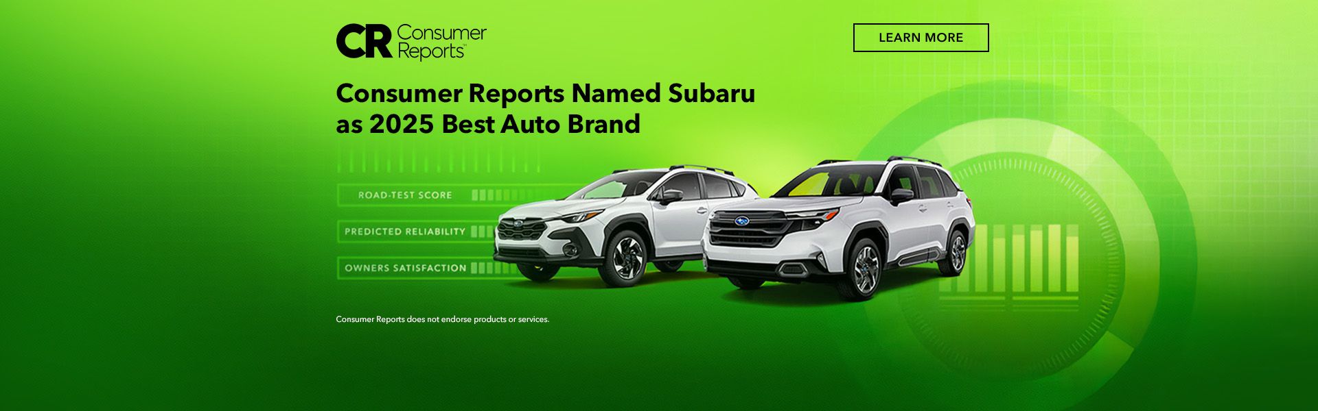 Consumer Reports Named Subaru as 2025 Best Auto Brand