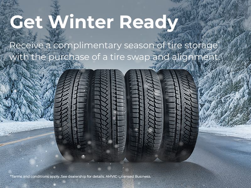 Get Winter Ready - Tire Storage