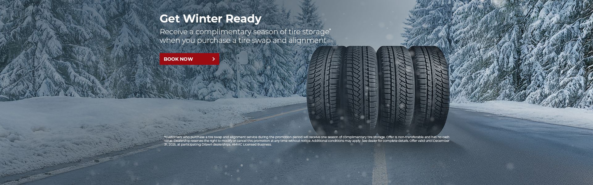 Get Winter Ready - Tire Storage