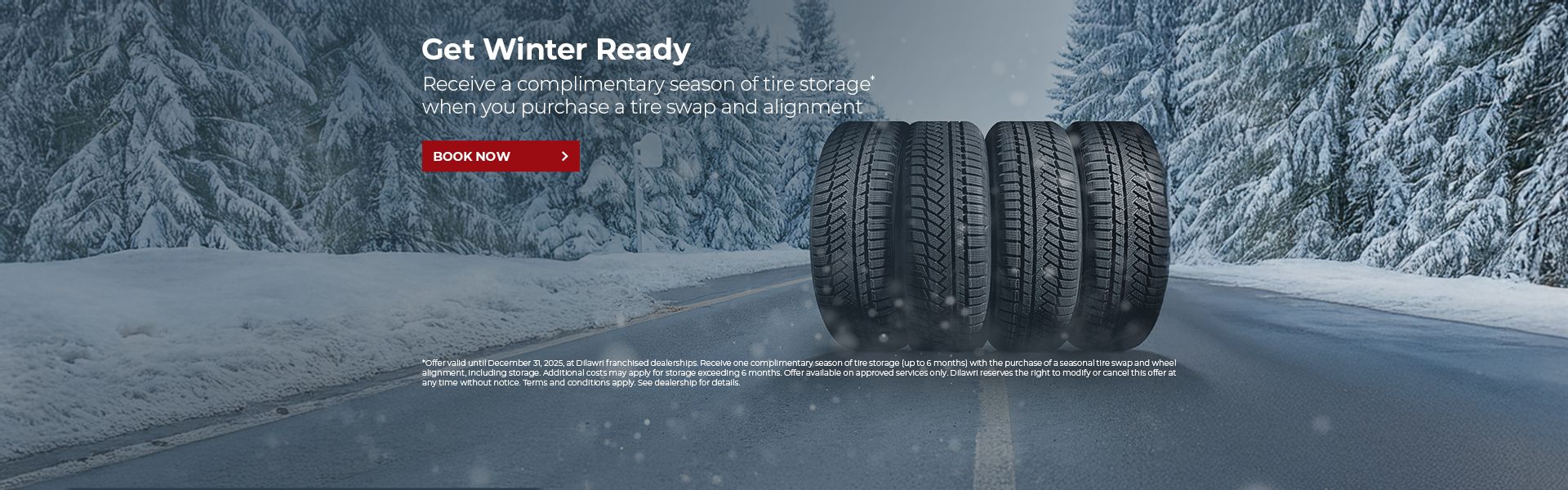 Get Winter Ready - Tire Storage