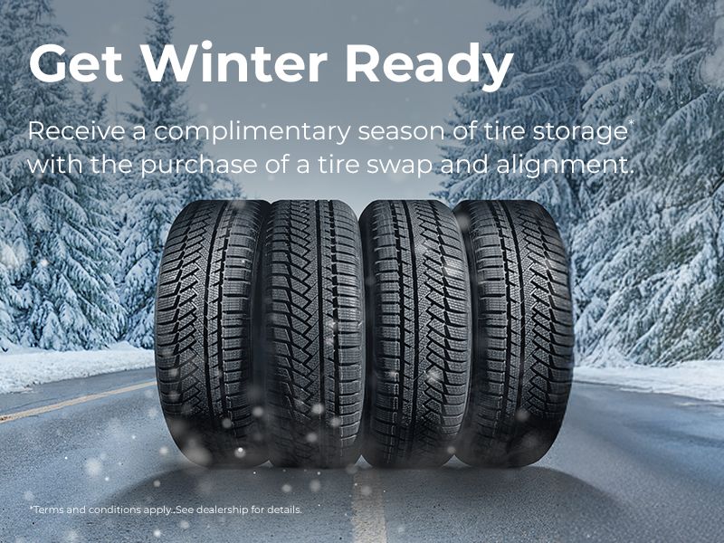 Get Winter Ready - Tire Storage