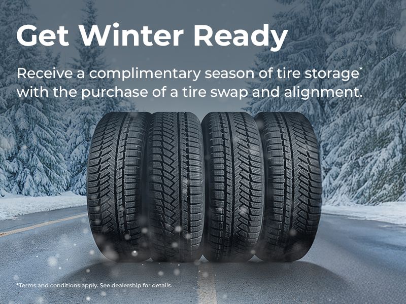 Get Winter Ready - Tire Storage