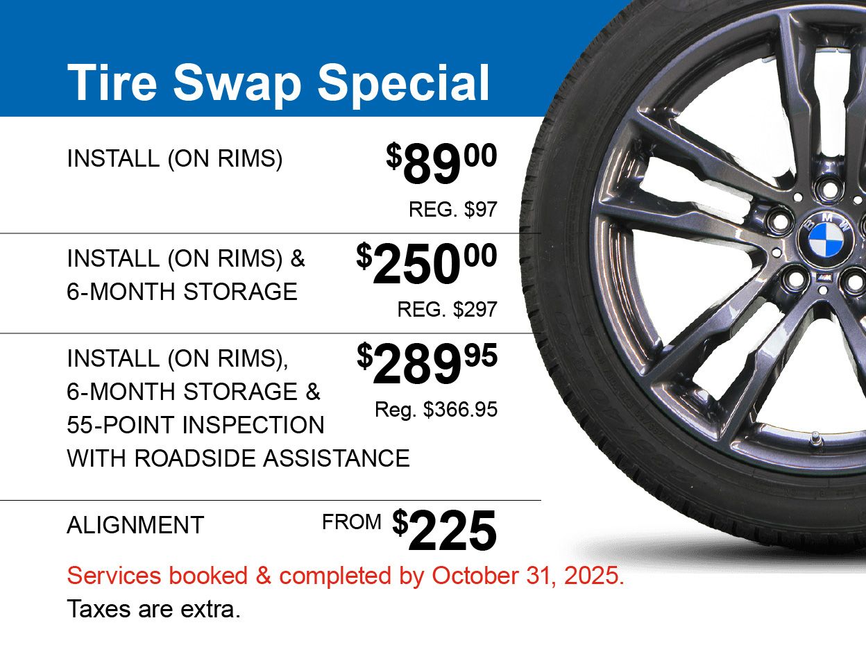 Early Bird Winter Tire Swap Special